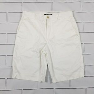 Michael Kors White Bermuda Shorts 31